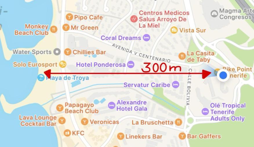 Perfectly Located Apartment With Pool Плая де лас Америкас Екстериор снимка
